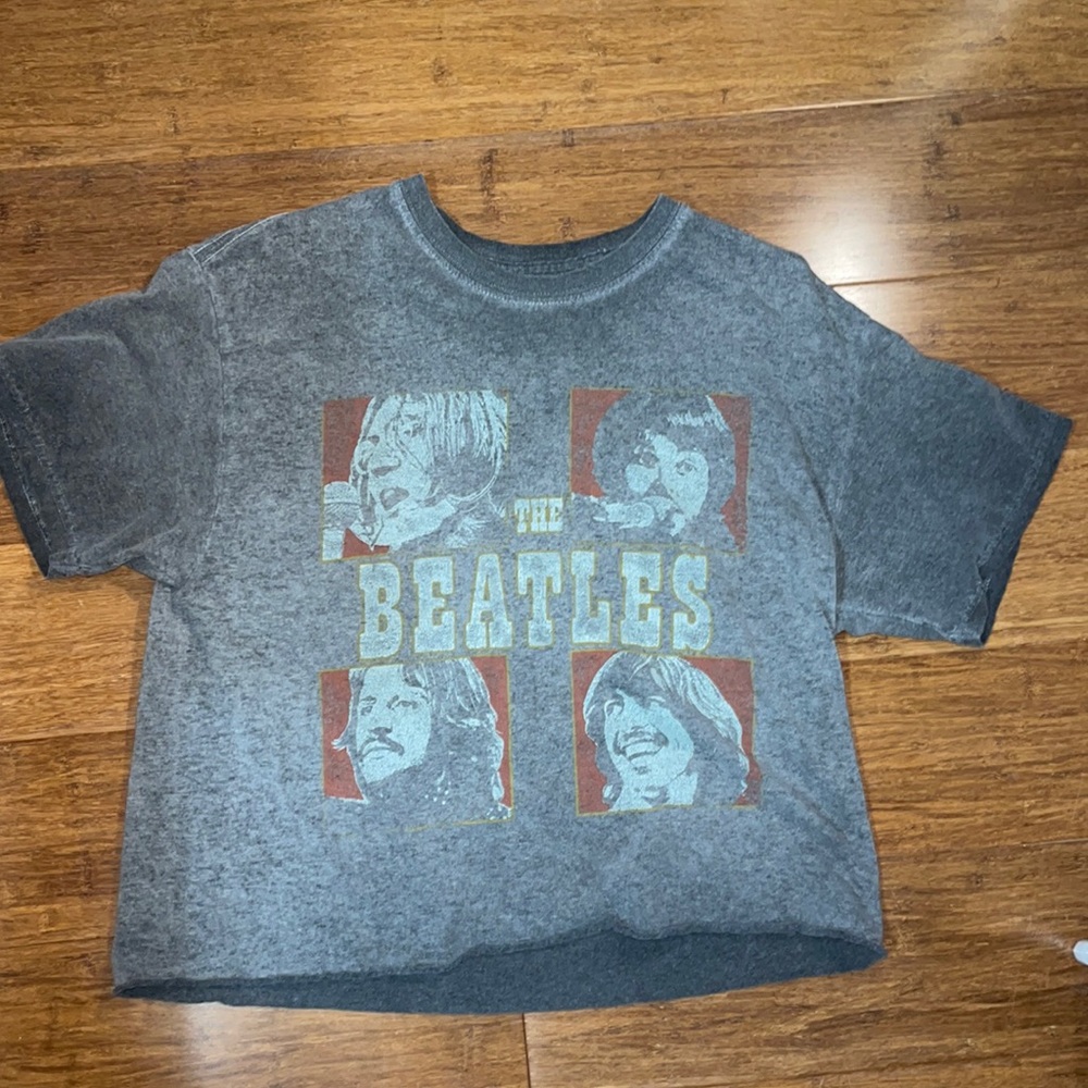 The Beatles cropped T-Shirt